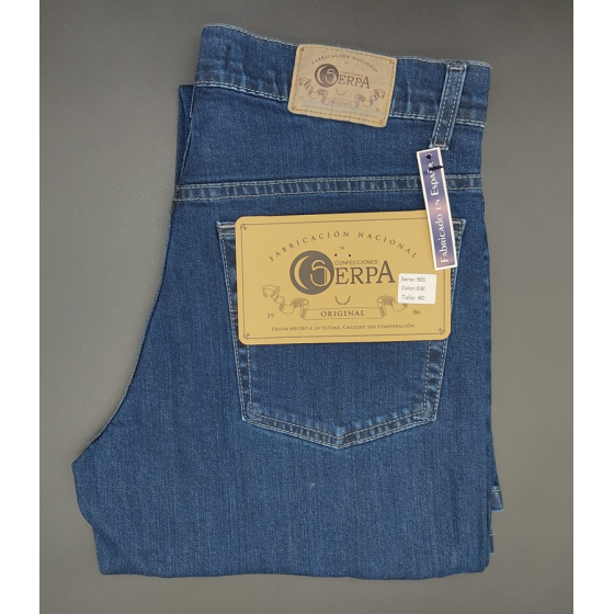 5001-Pantalón  Tejano...
