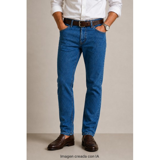 Pantalón  Tejano Regular Acido  9882